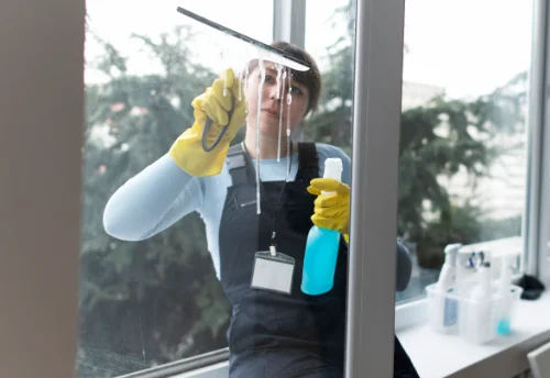 Nettoyage de vitres intérieures et extérieures à Vuillafans
